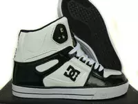 dc shoes pixie heart skate shoes-white black